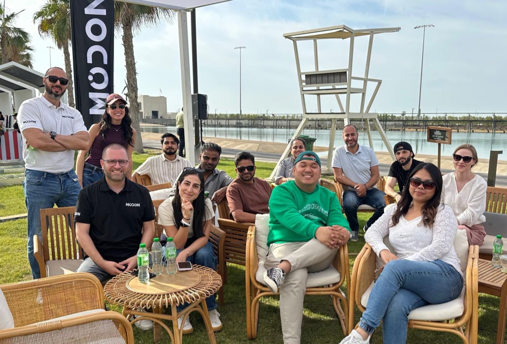 Modon team at the year-end gathering